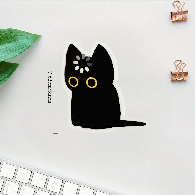 Tablet Cute Accessories - Black Cat Void Loading Cute Funny