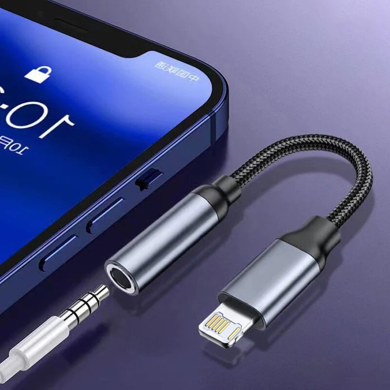 3.5mm Jack AUX Cable 8-Pin Lig - огляд і ціна Wired Earphone Lightning