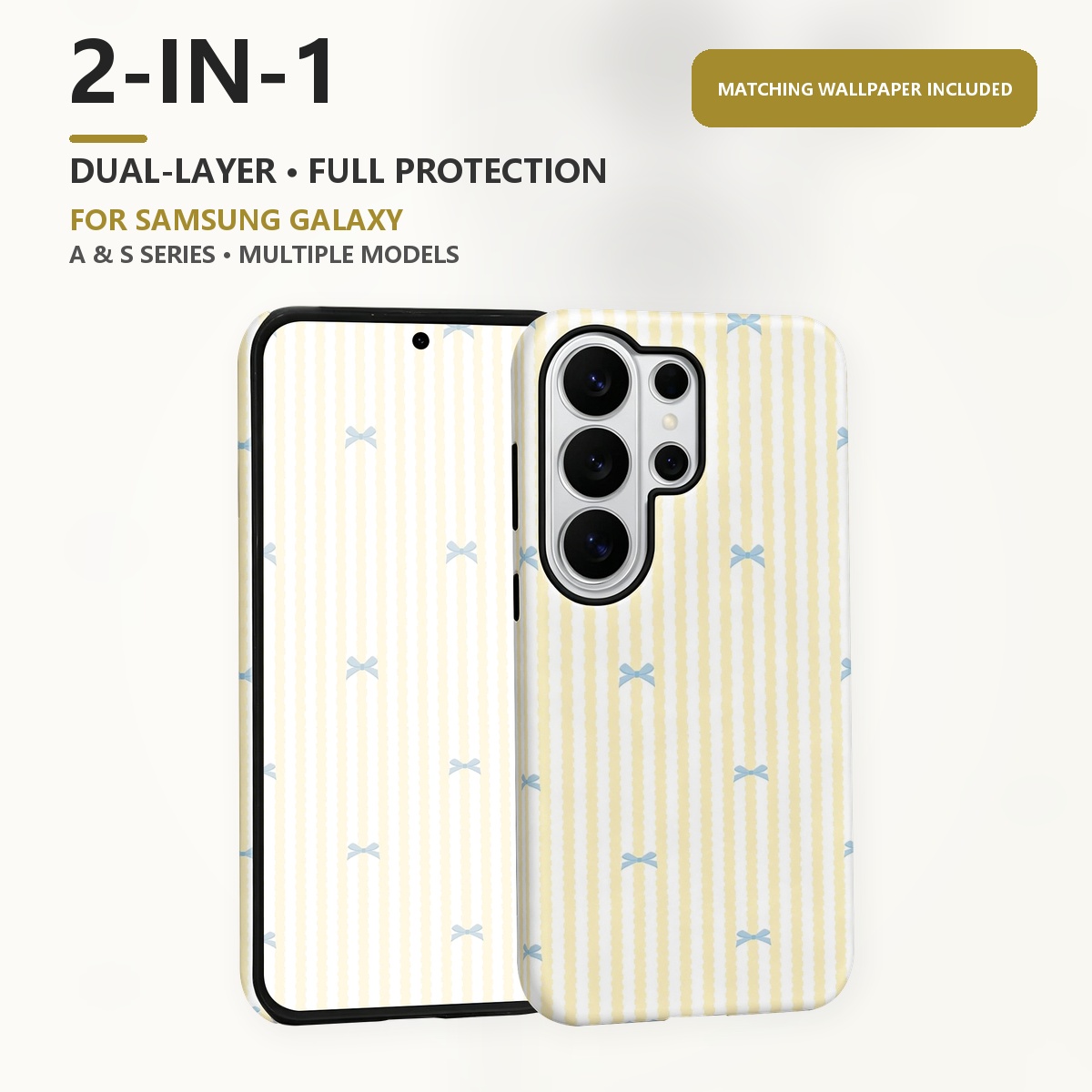 Blue Bow Yellow Stripes 2-in-1 - огляд і ціна Samsung Galaxy S24