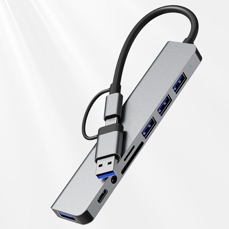 8-IN-1 USB TYPE-C 3.0 HUB 3.5M - огляд і ціна Usb Hub Type C