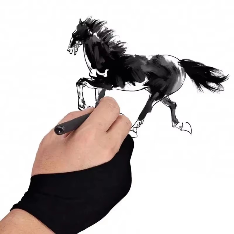 Two-Fingers Anti-touch Paintin - огляд і ціна Drawing Glove Artist