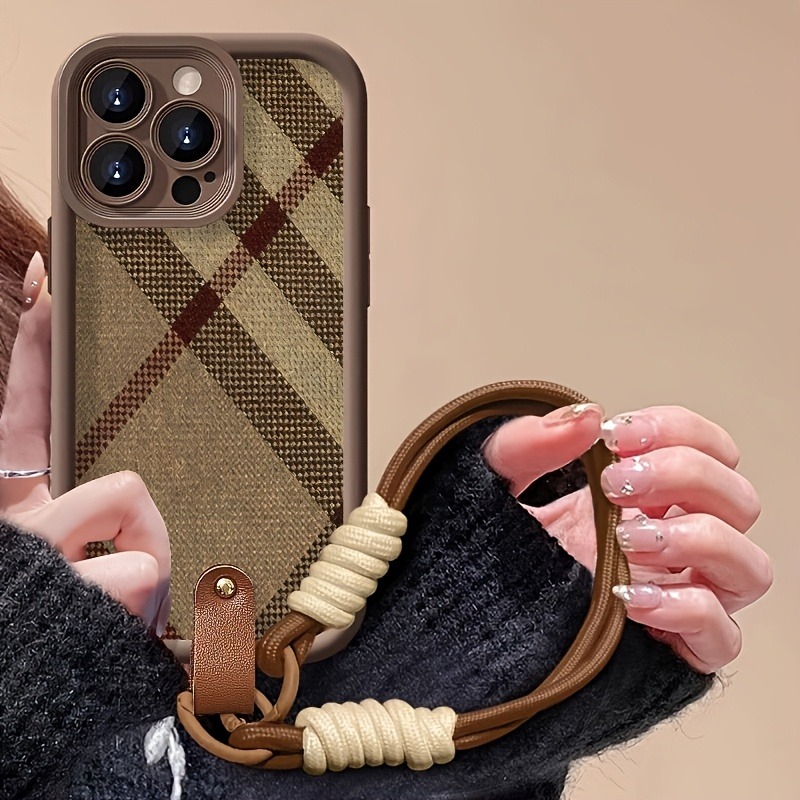 Brown Stripes Lanyard Strap Ro - огляд і ціна Samsung Galaxy S24
