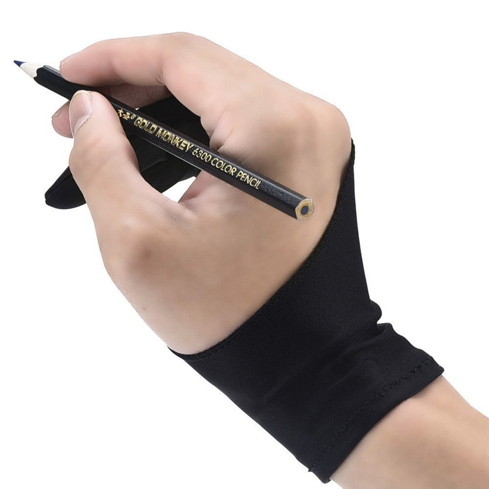 2Pcs Two Finger Drawing Gloves - огляд і ціна Drawing Glove Artist