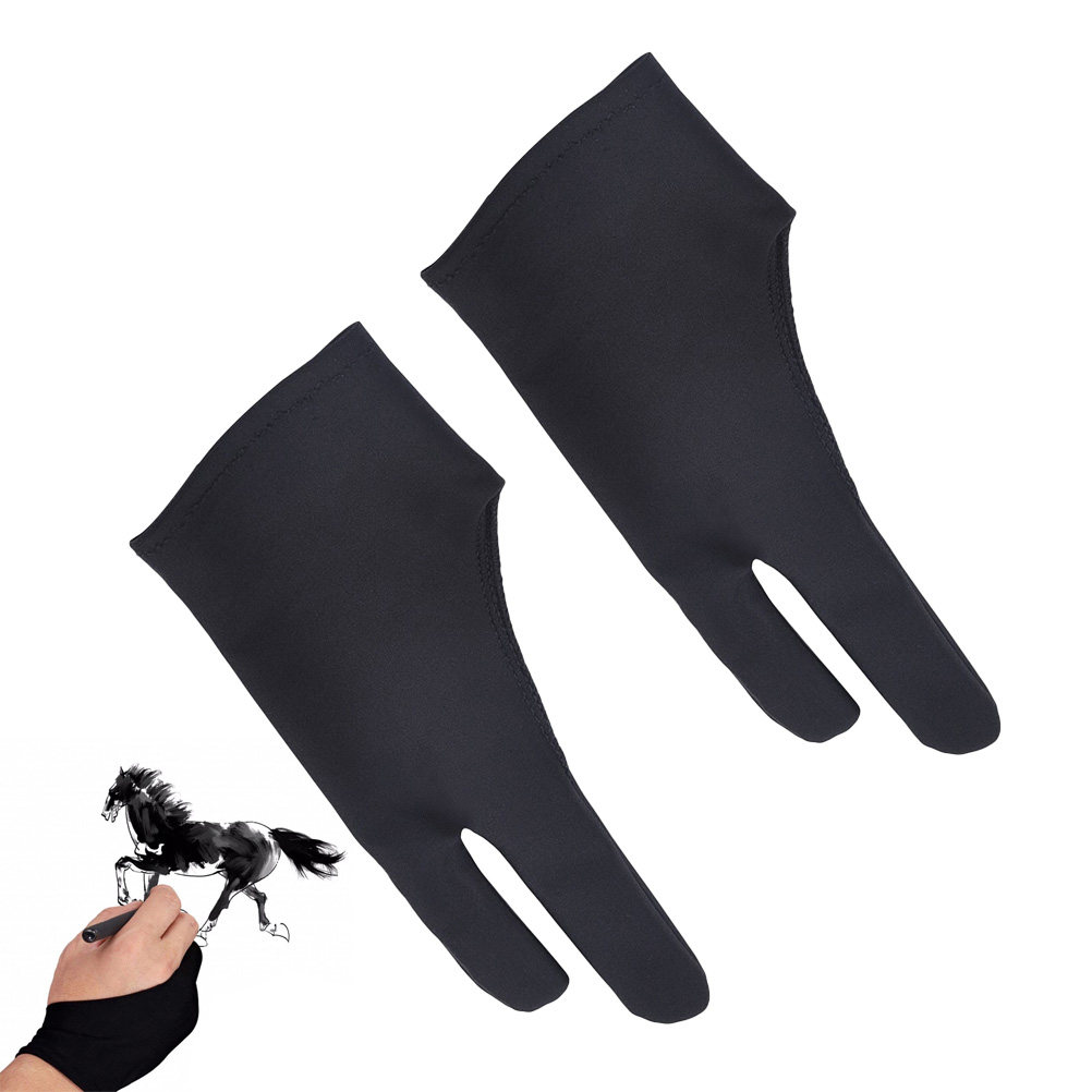 2Pcs Two Finger Drawing Gloves - огляд і ціна Drawing Glove Artist
