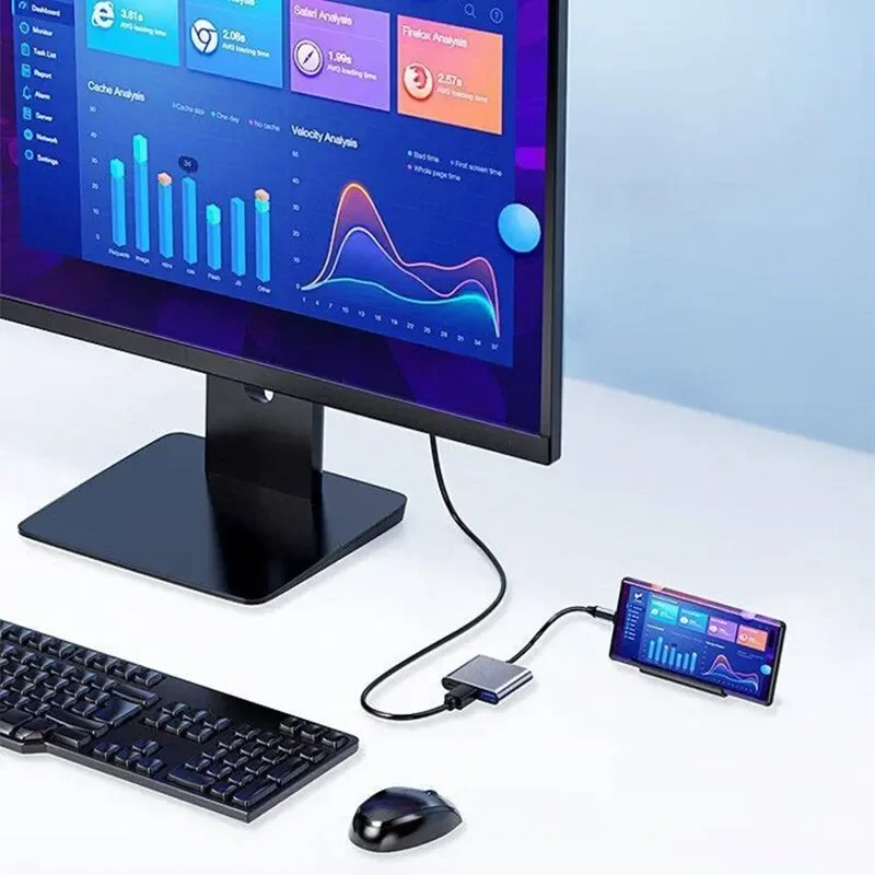 Type-C 3-in-1 Multiport Adapte - огляд і ціна Usb Hub Type C